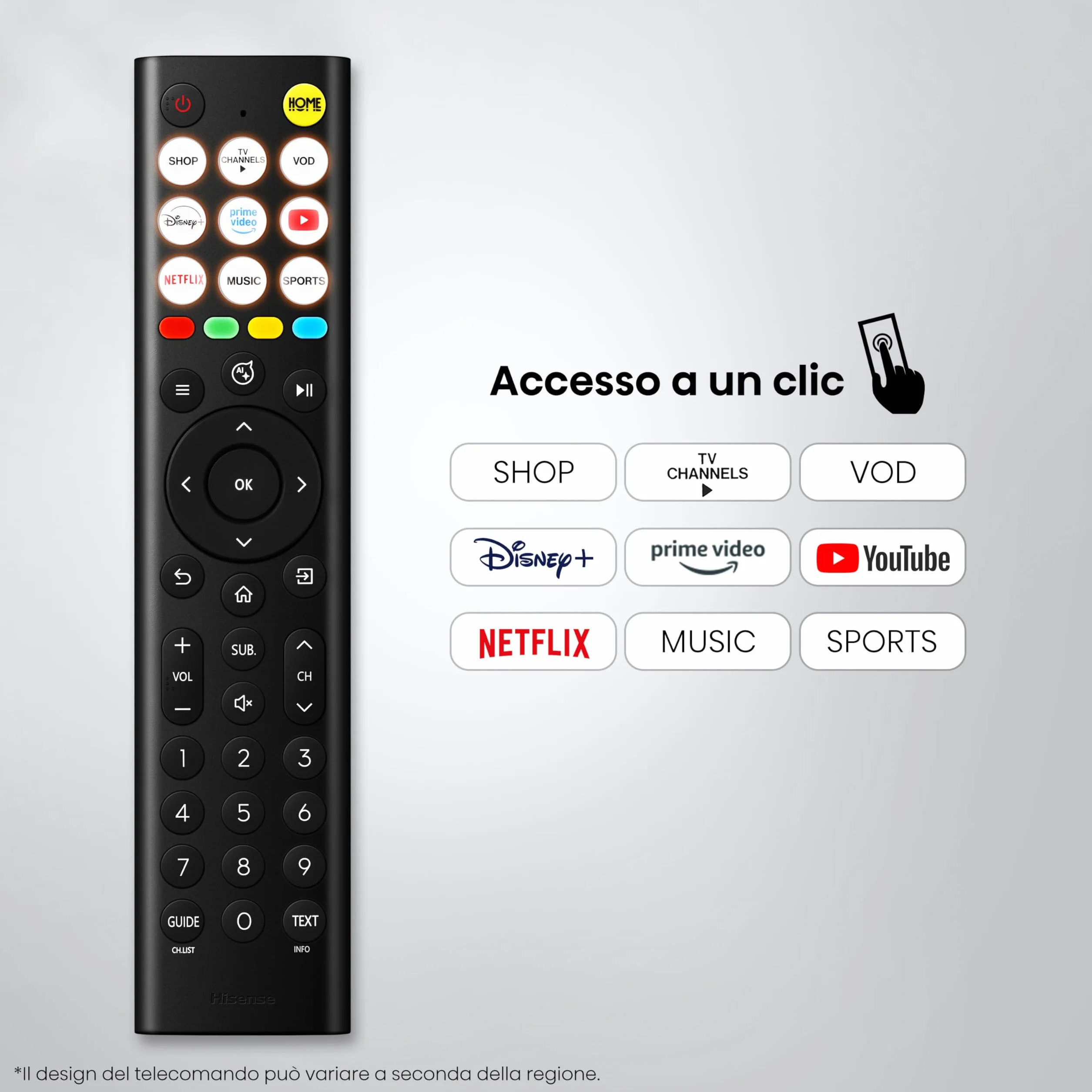 Hisense Smart TV QLED 40" FHD 40E5ST, 60Hz, Dolby Atmos, VIDAA OS, HDR10, Game Mode, Works with Alexa, Wi-Fi
