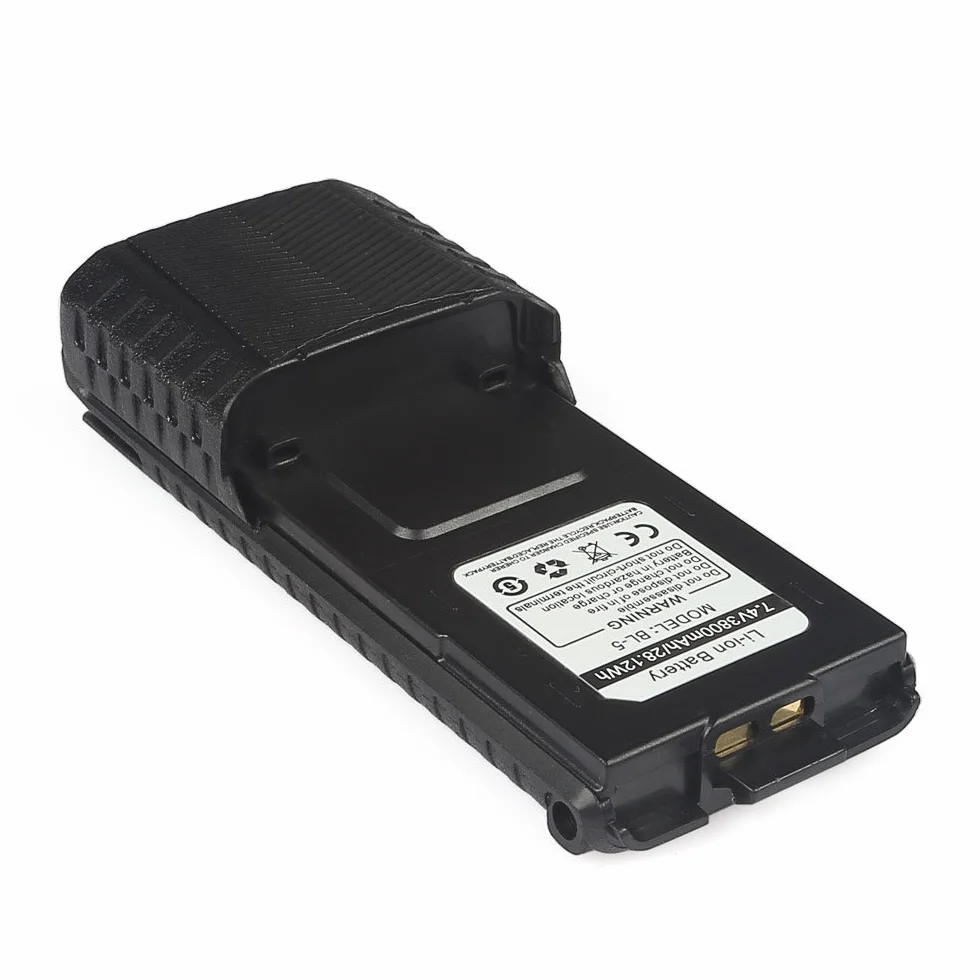 Baofeng BL-5 3800mAh Batteria per UV-5R Walkie Talkie Dual-band Radio