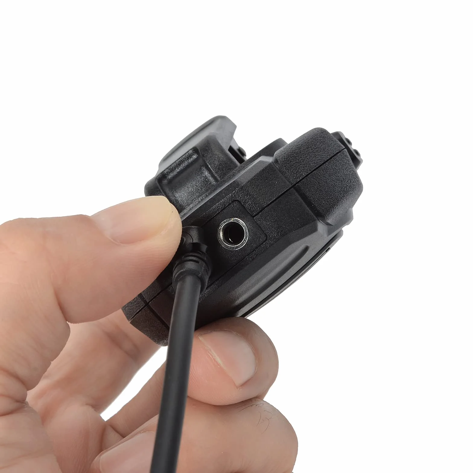 UAYESOK Microfono radio bidirezionale remoto a spalla 2 pin jack 3,5 mm compatibile Motorola DP1400 CP040 GP300 XT420 XT460
