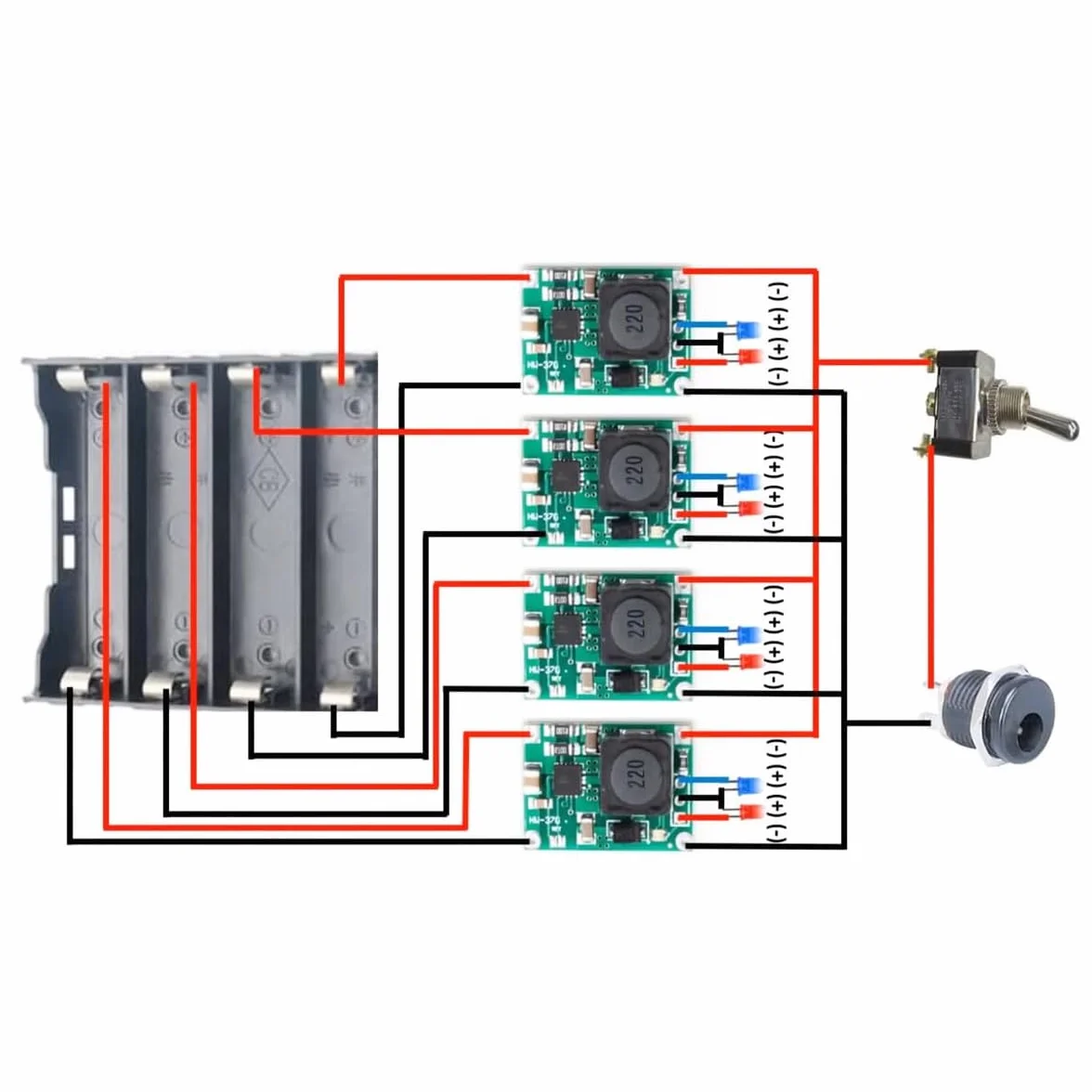 Scheda di ricarica per batteria al litio TP5100 5 pezzi 2A 4,2V 8,4V BMS