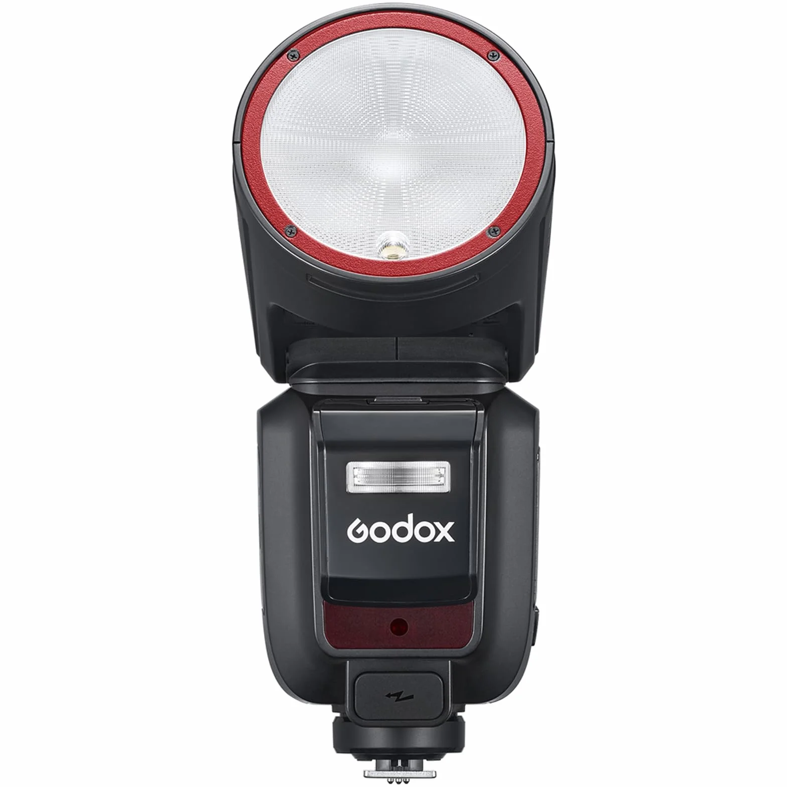 Godox V100N Flash a testa tonda Touch Screen, 100Ws, Global Shutter 1/80000, HSS 1/8000, batteria al litio, lampada LED 10 livelli per Nikon