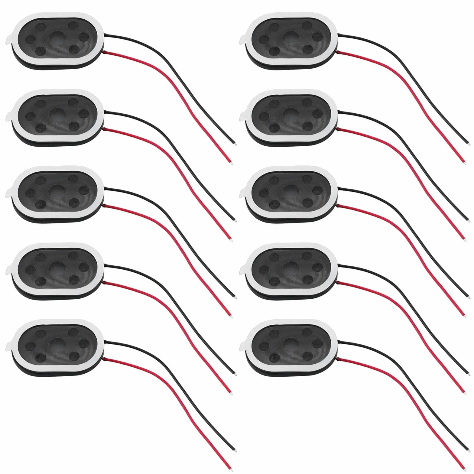 Mini Altoparlanti 8 Ohm 1W 20x30mm Magnetici Compatibile con Raspberry MP3 Radio Speaker 10pcs
