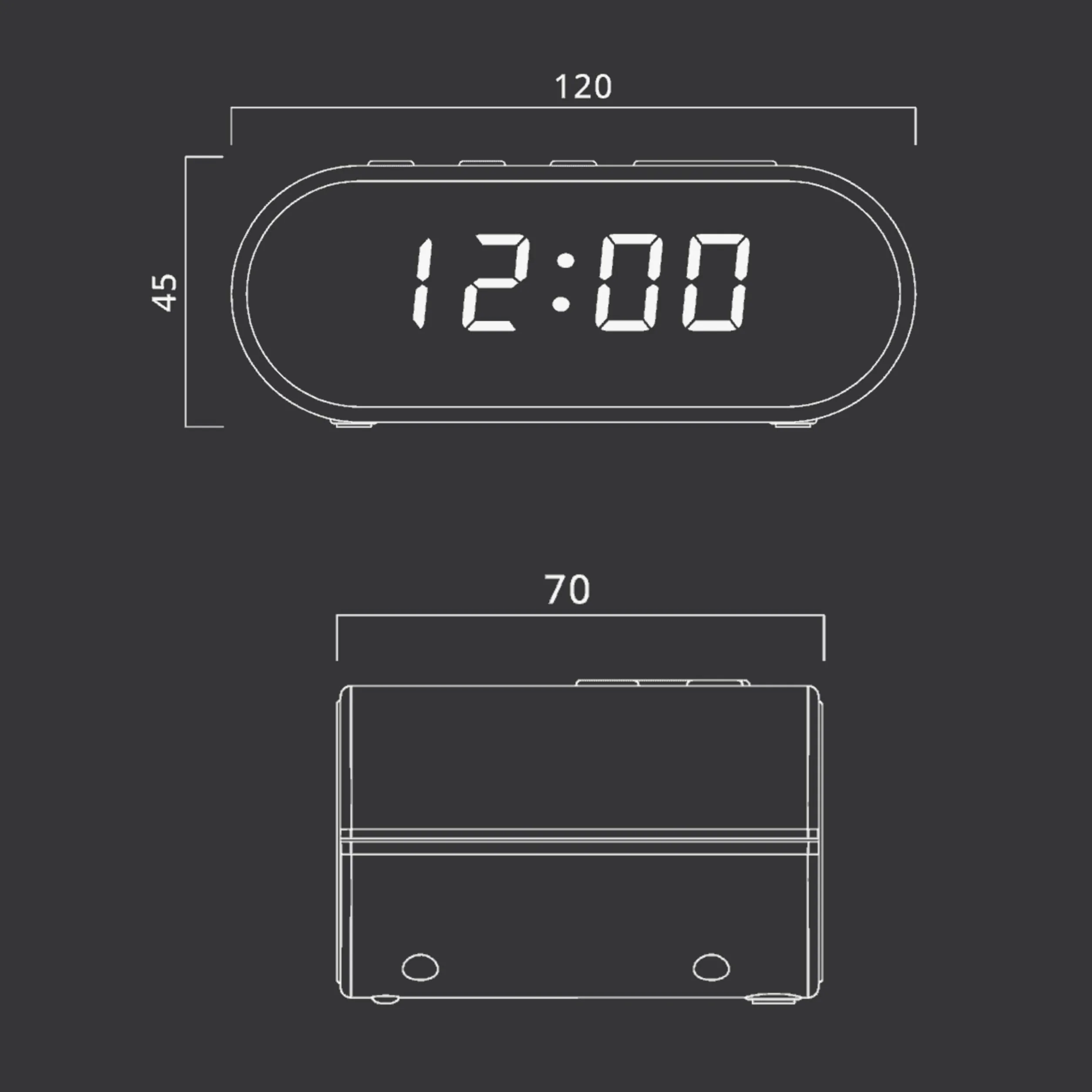 MUSE M-10 CR NEGRO RADIO ANALÓGICA SOBREMESA FM SNOOZE