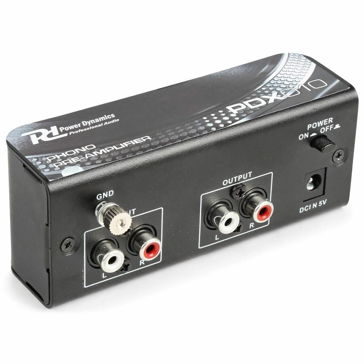 Power Dynamics PDX010 Phono Preamplificatore Stereo Phono-Line