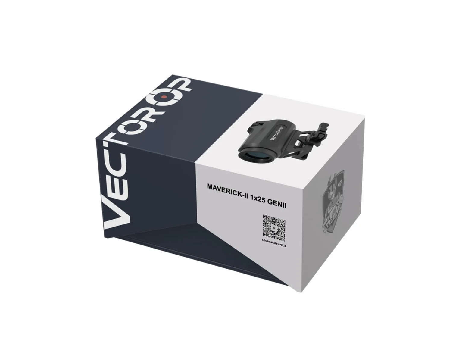 Vector Optics SCRD-72 Maverick-II 1x25 Genii Motion Sensor Red Dot Visiera per sport, airsoft e caccia