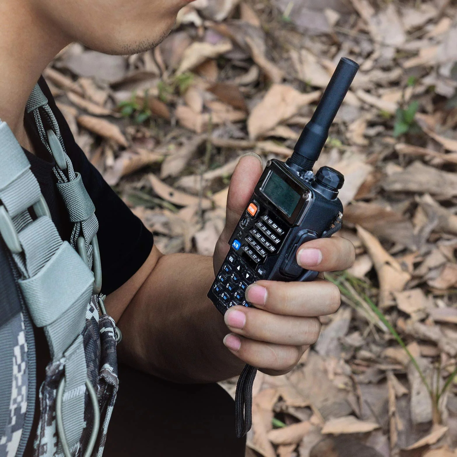 Bingfu Antenna VHF UHF 144/430 MHz SMA Femmina Compatibile BaoFeng UV-5R Walkie Talkie Radio, 2 Pezzi