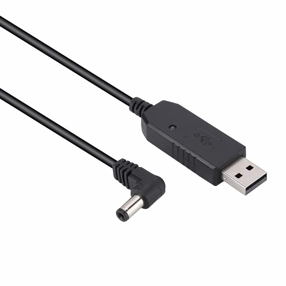 Cavo USB Trasformatore di Ricarica 1M 10V per UV-5R UV-82 BF-F8 UV-9R Plus Walkie Talkie