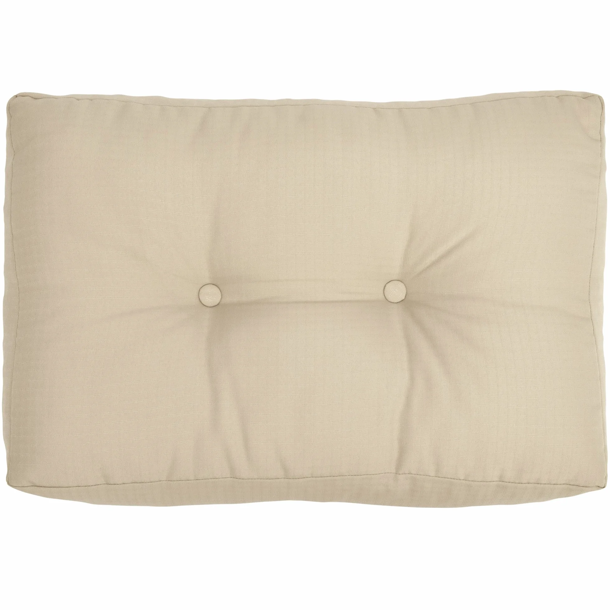 Beautissu Cuscino laterale per divano di pallet ECO Elements 60x40x10-20cm beige