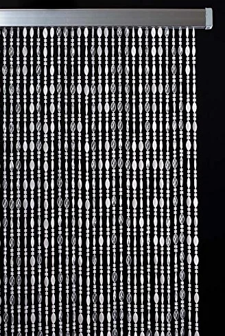 TENDA ANTIMOSCHE TWIST PERLINE 100X220 100% PVC ESTRUSO SU FILO NYLON BARRA IN PLATICA, RESISTENTE AGLI AGENTI ATMOSFERICI