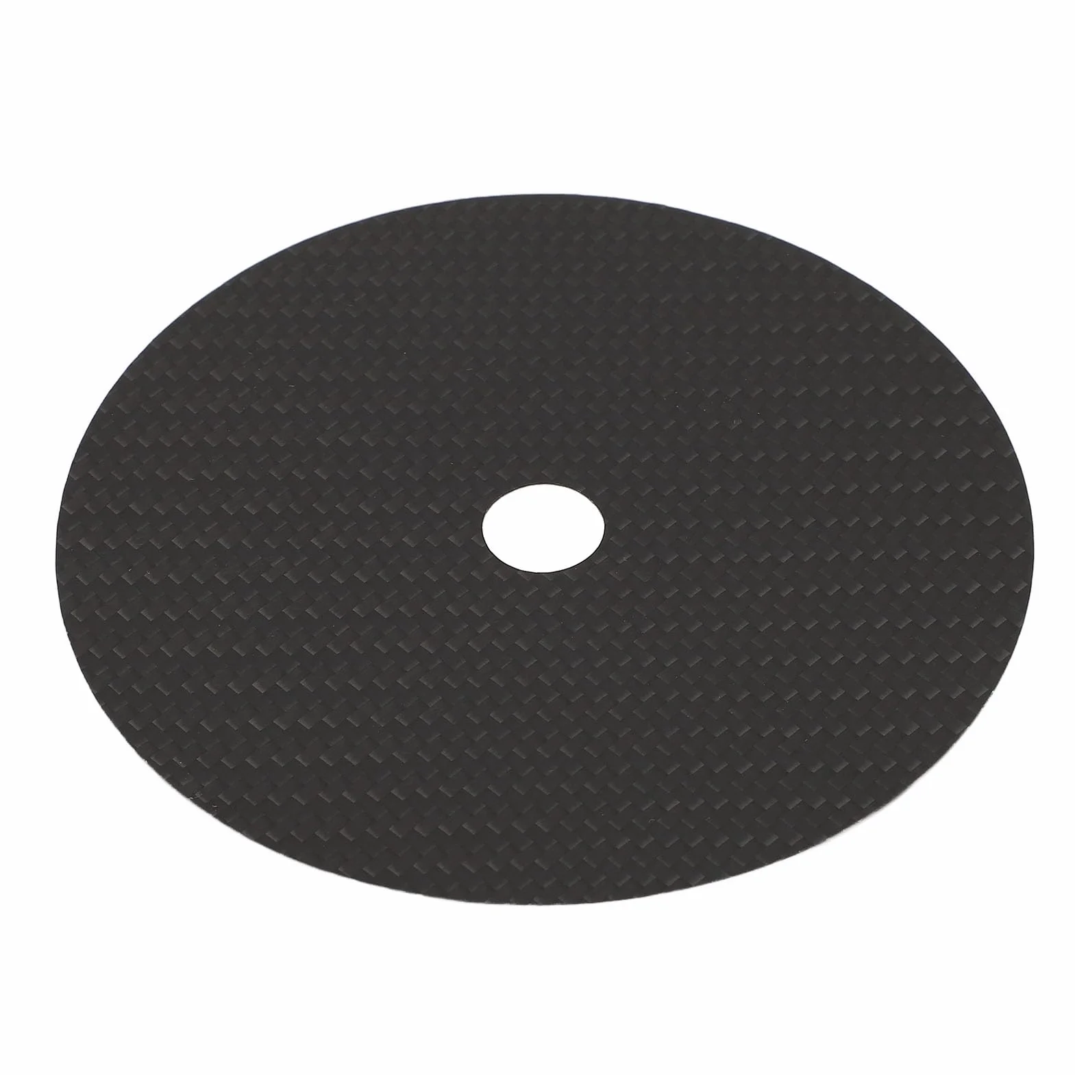 Stabilizzatore CD in Fibra di Carbonio 0,2 Mm con Assorbimento Vibrazioni Tappetino HIFI per Lettore CD Nero