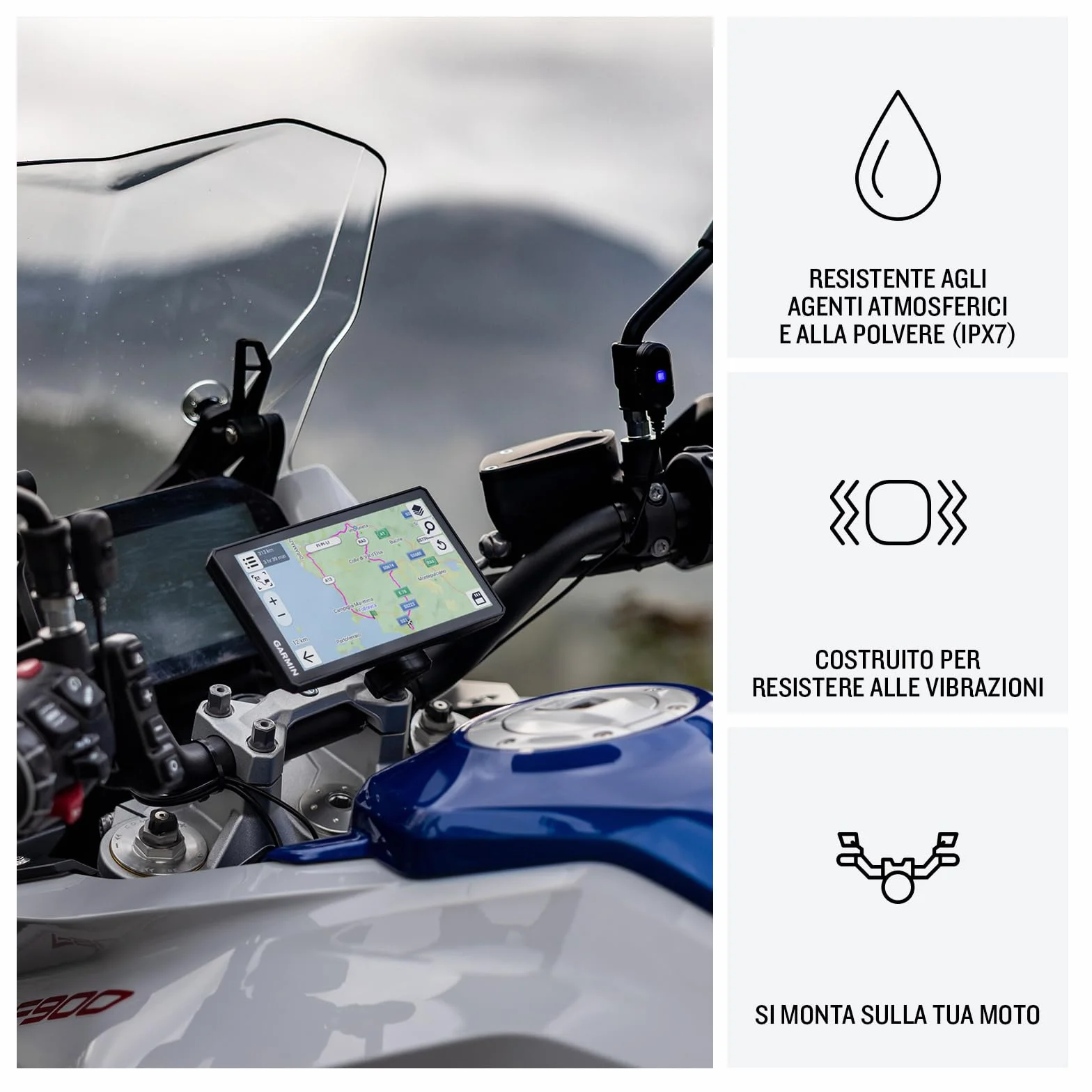Navigatore satellitare per moto zūmo XT3 6″