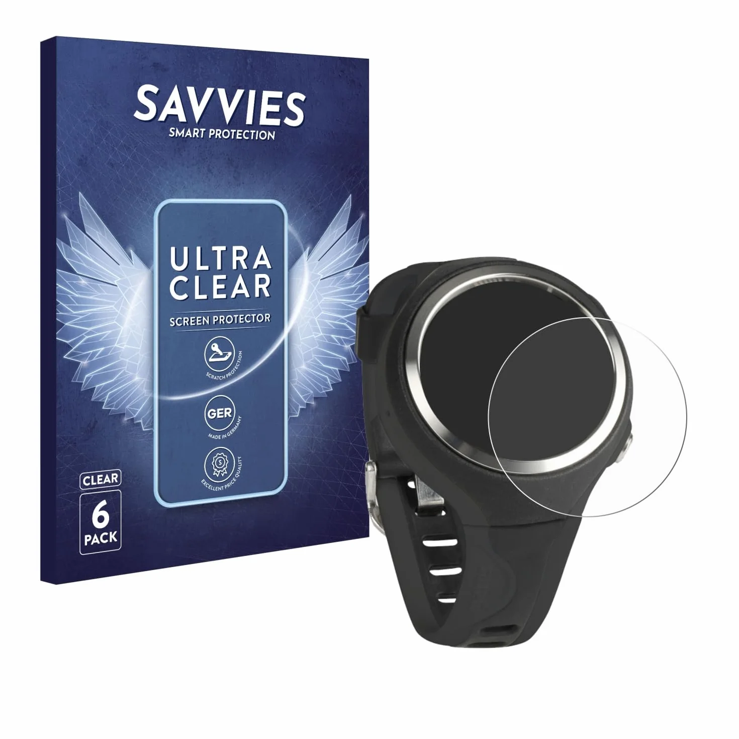 Savvies Pellicola Protettiva per Mares Smart Schermo Trasparente 6 Pezzi