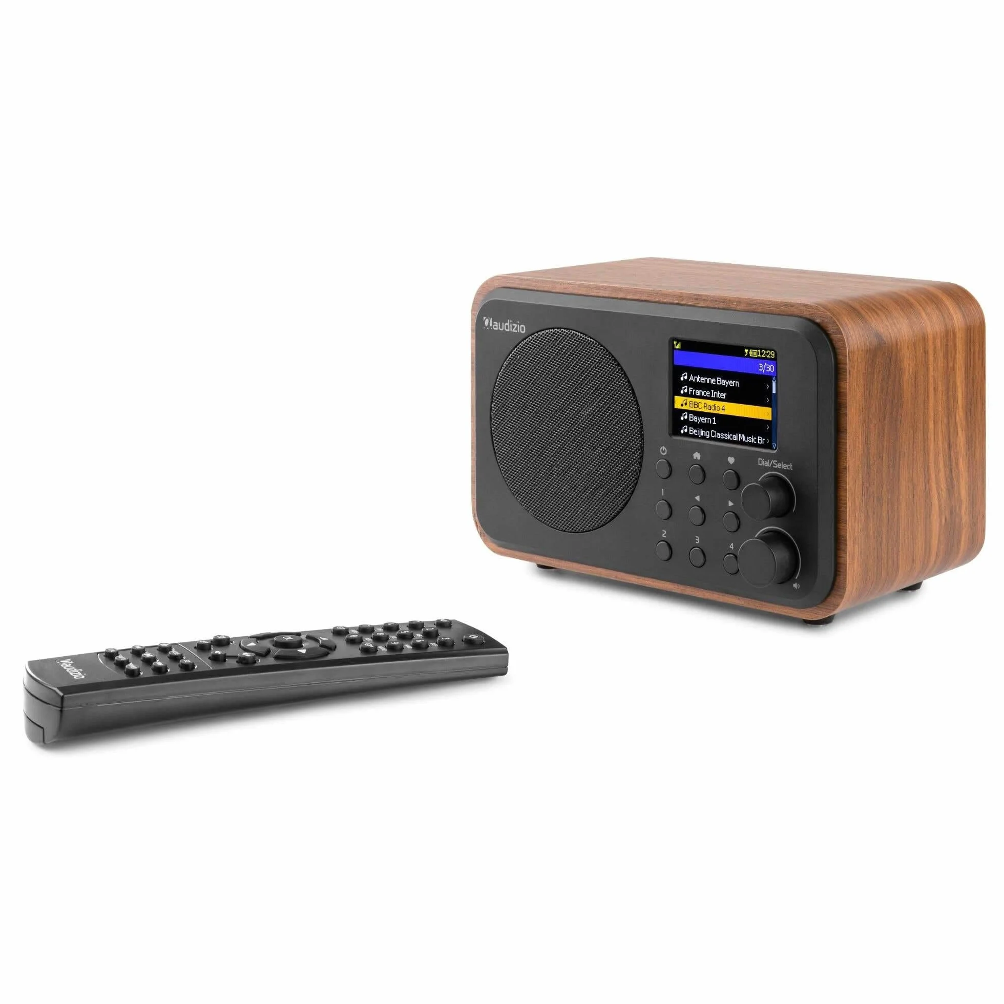 Audizio Vicenza radio Internet DAB+ Bluetooth 5.1 WLAN FM radio da cucina marrone