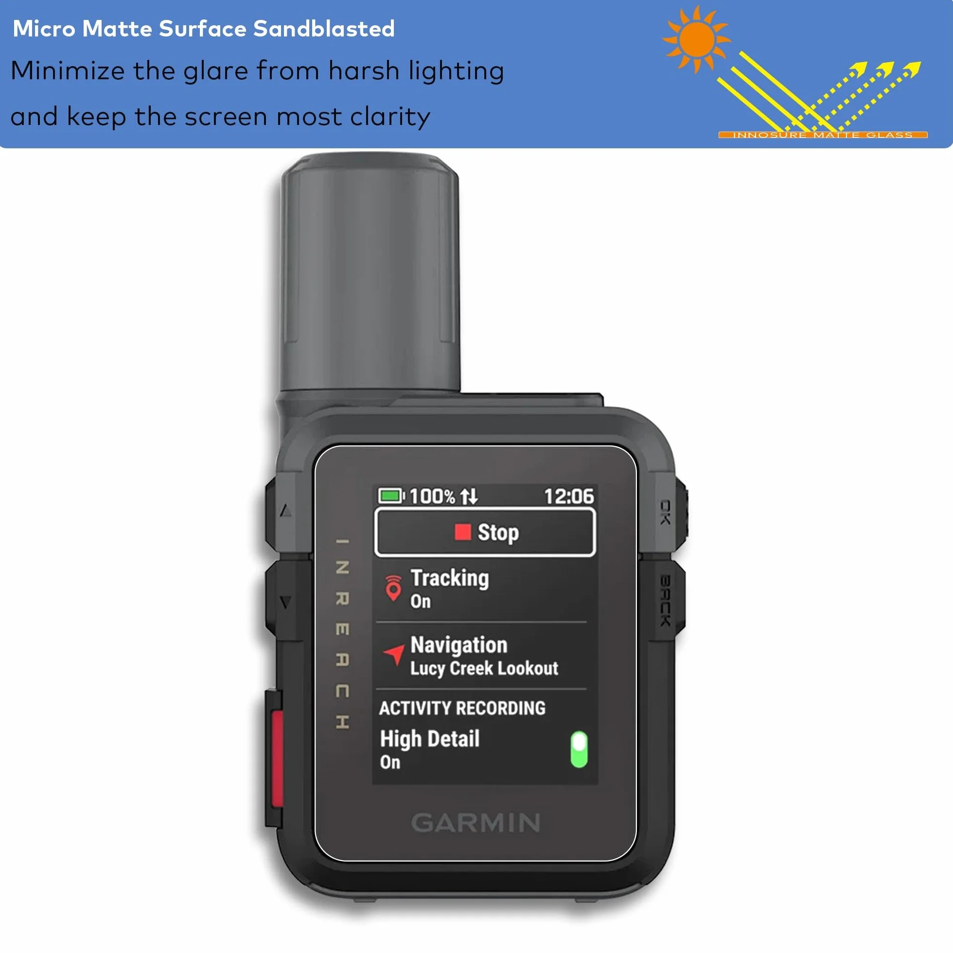 Custodia in silicone per Garmin inReach Mini 3 antiurto antiscivolo