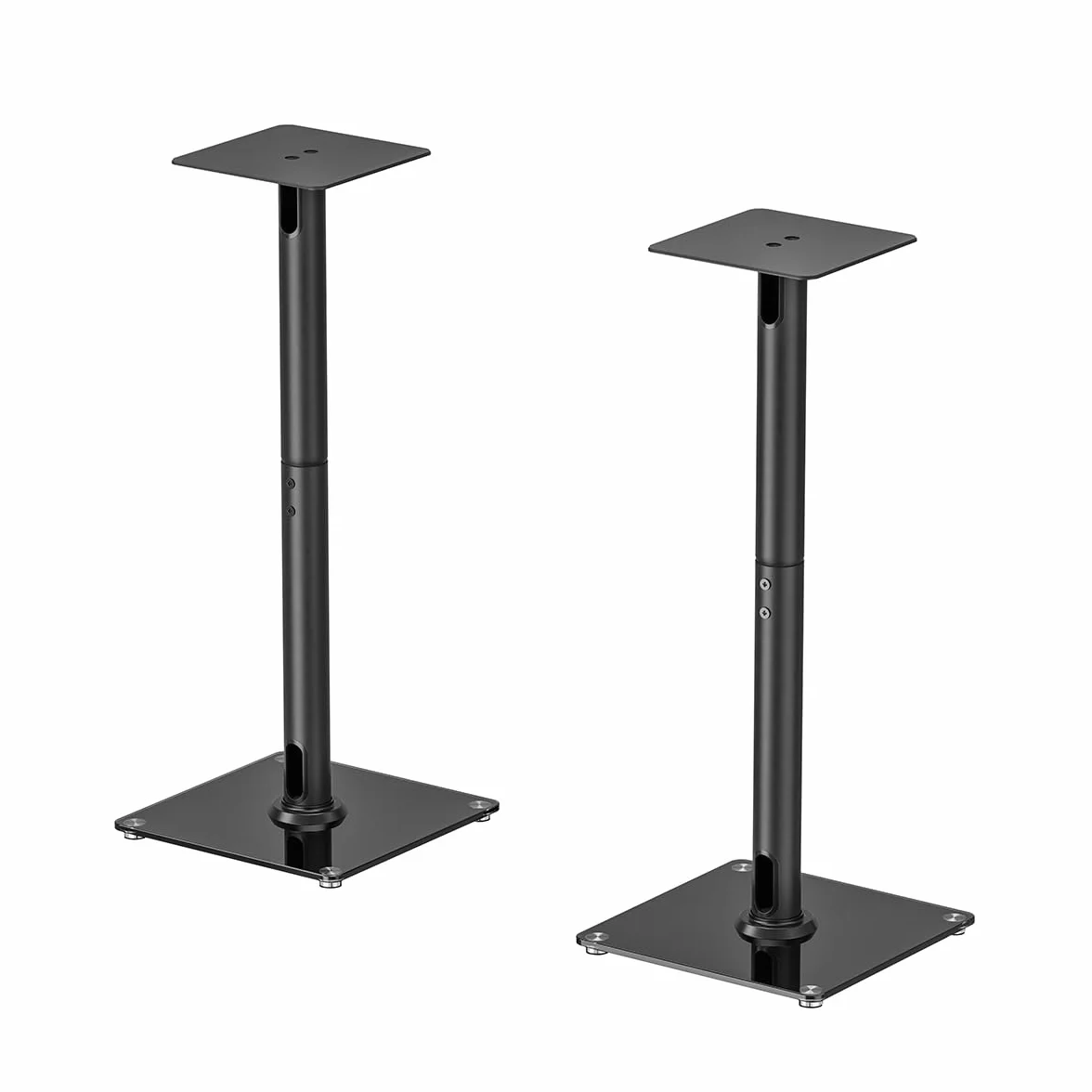 Set di 2 supporti per altoparlanti HS35L portata 25 kg con tappetino anti-vibrazione
