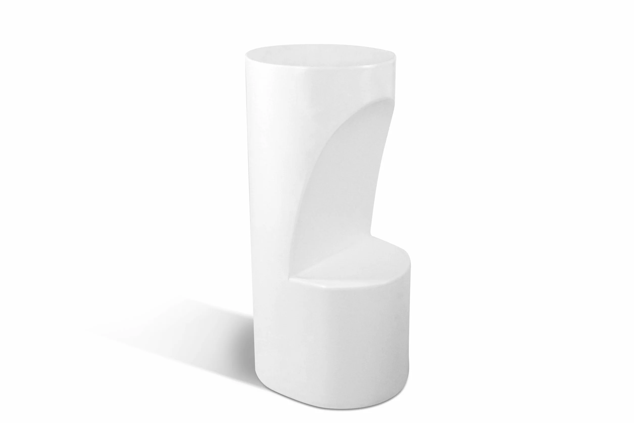 Kloris Sgabello alto in polietilene H 81 cm. Made in Italy.