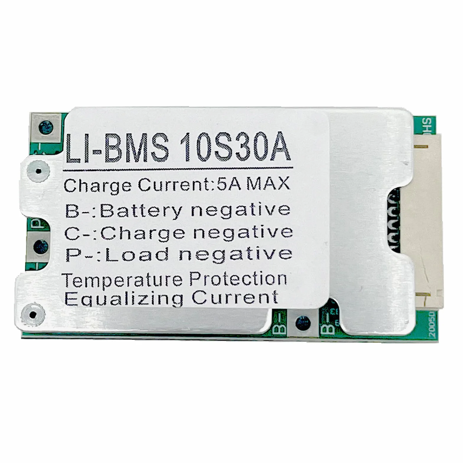 Scheda di Protezione Batteria Agli Ioni di Litio 36V 10S 30A 18650 con Bilanciamento