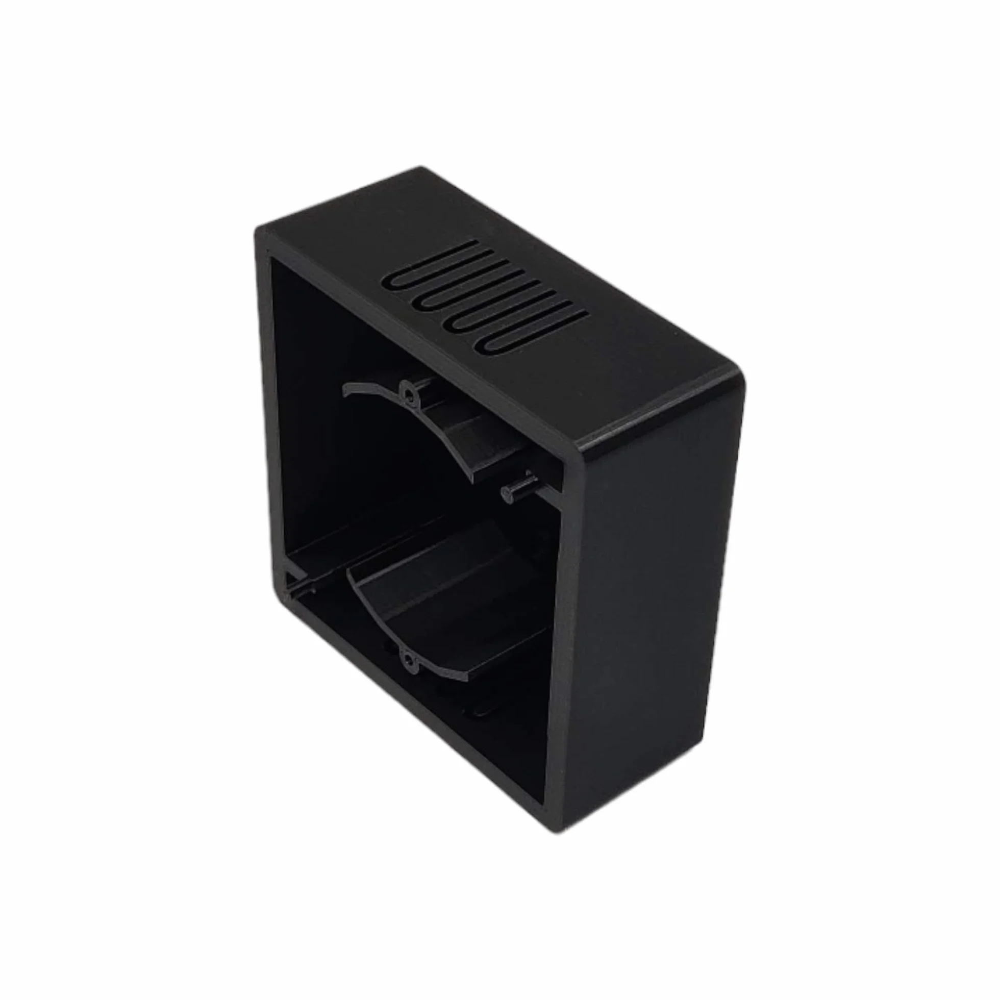 Fraos Shelly Wall Support Stampato in 3d con predisposizione per fissaggio a muro Nero