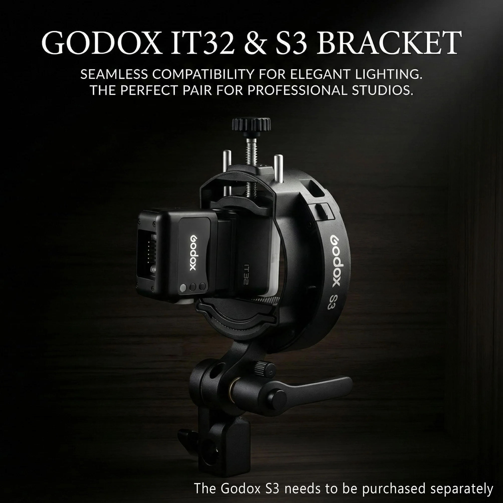 Godox iT32 TTL Flash for Sony, Wireless 2.4GHz HSS 1/8000s Touchscreen LED, Compatible Sony ZV-E10 a7IV a9III a6400 a6700