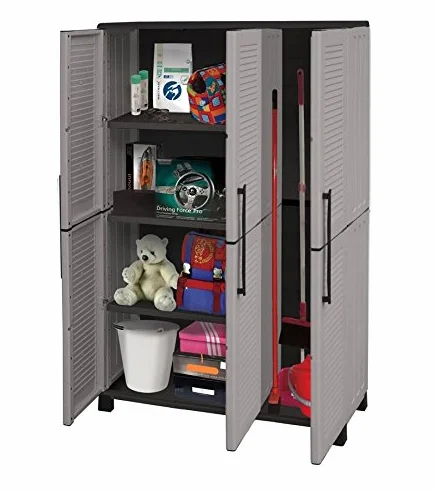 GrecoShop Armadio in Resina Family-line XL con Vano Portascope