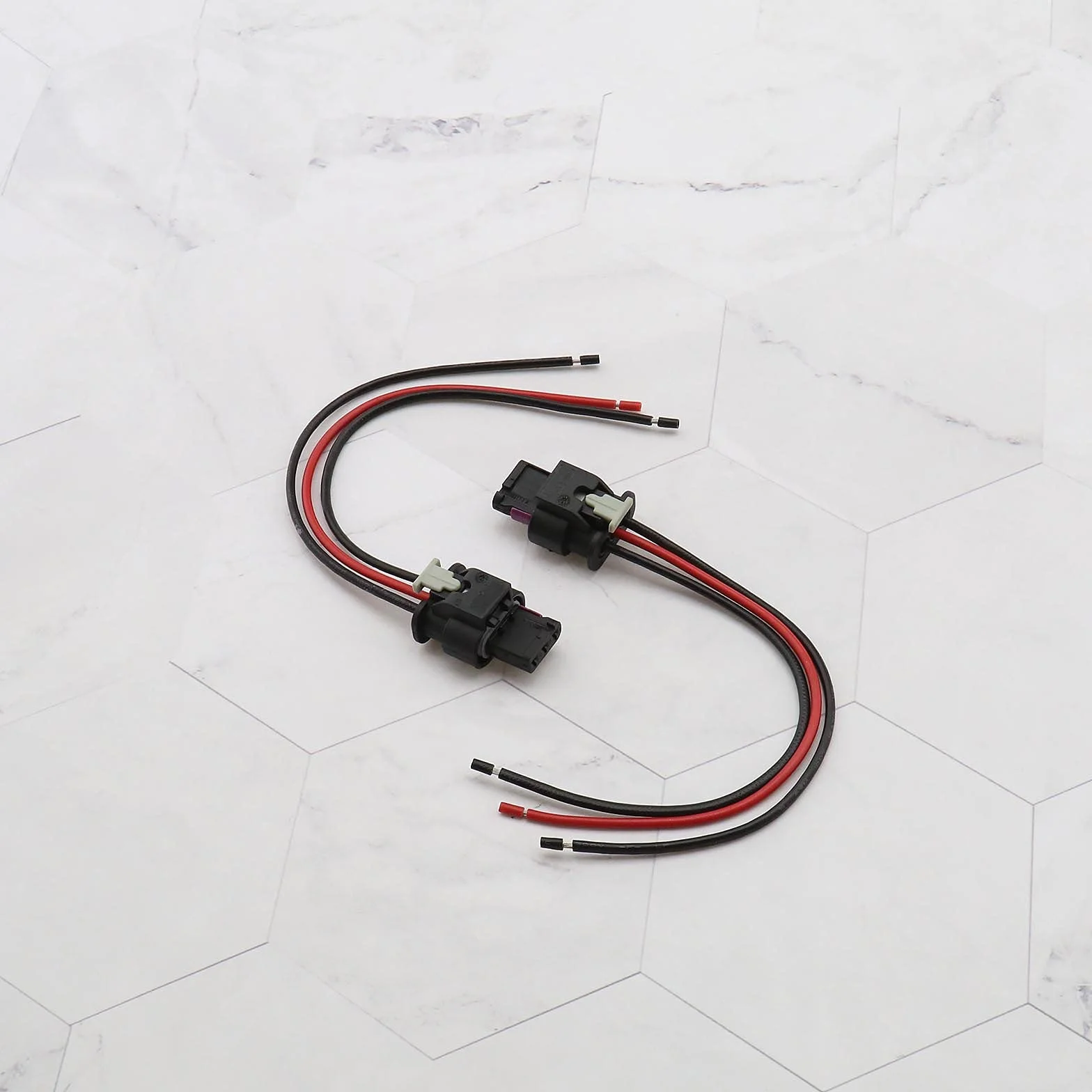 ECSiNG 2x Sensore Di Parcheggio Spina Di Ricambio 13,5 cm Compatibile Con VW Passat Jetta Golf Beetle Audi A3 A4 A6 Skoda Seat