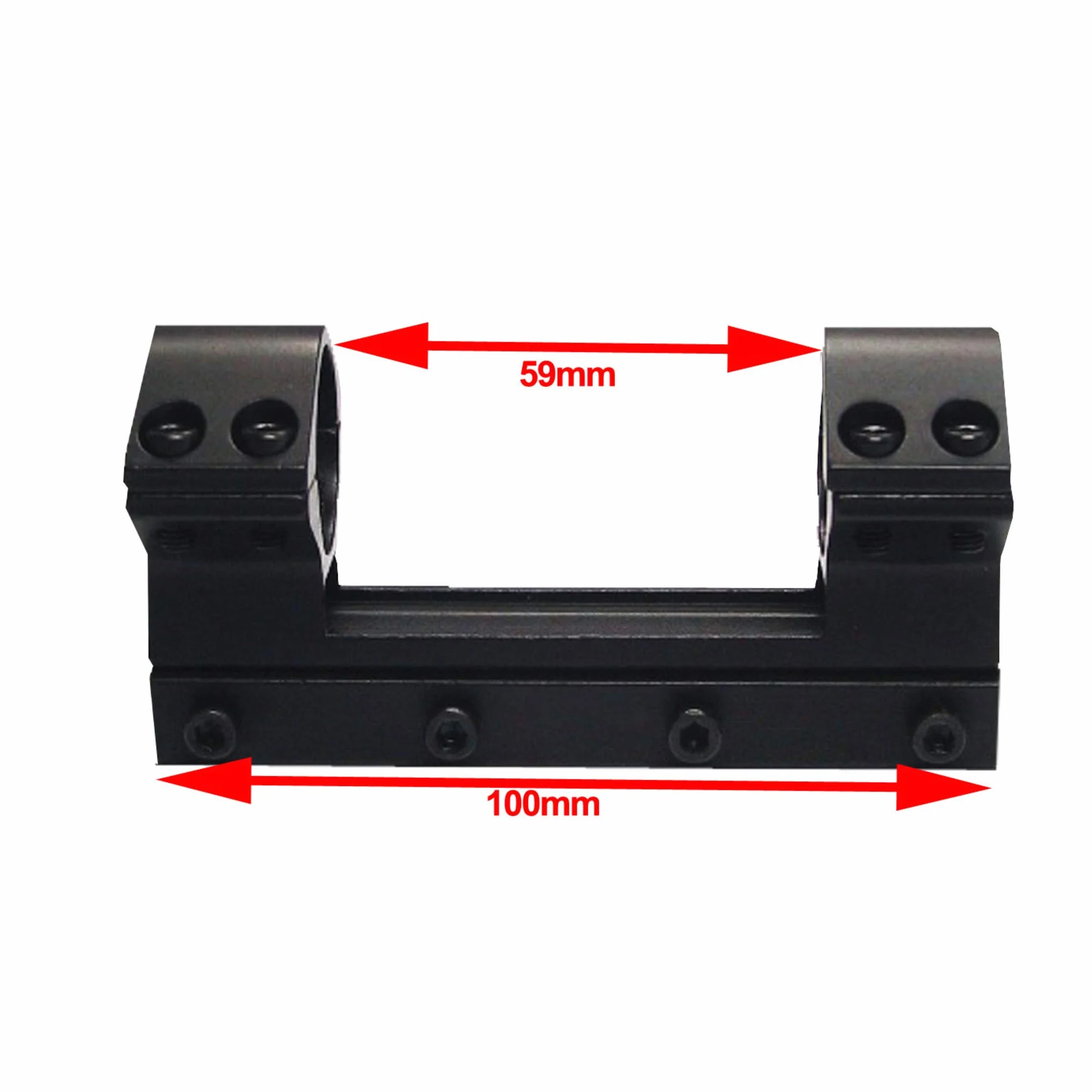 Seben RSM11 Mirini 25,4mm Slitta 11mm Unico Pezzo