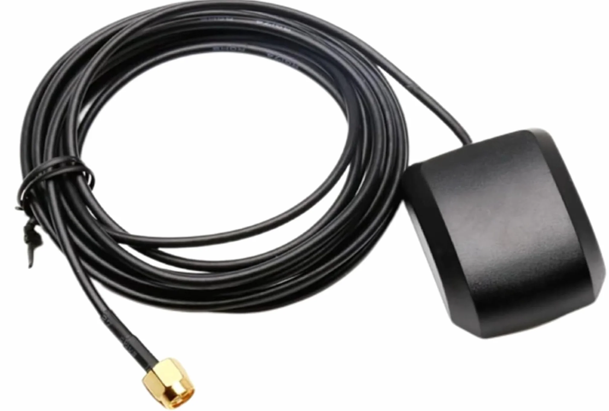 Antenna GPS Attiva per Auto 3 Metri 28dB SMA RG178 Base Magnetica
