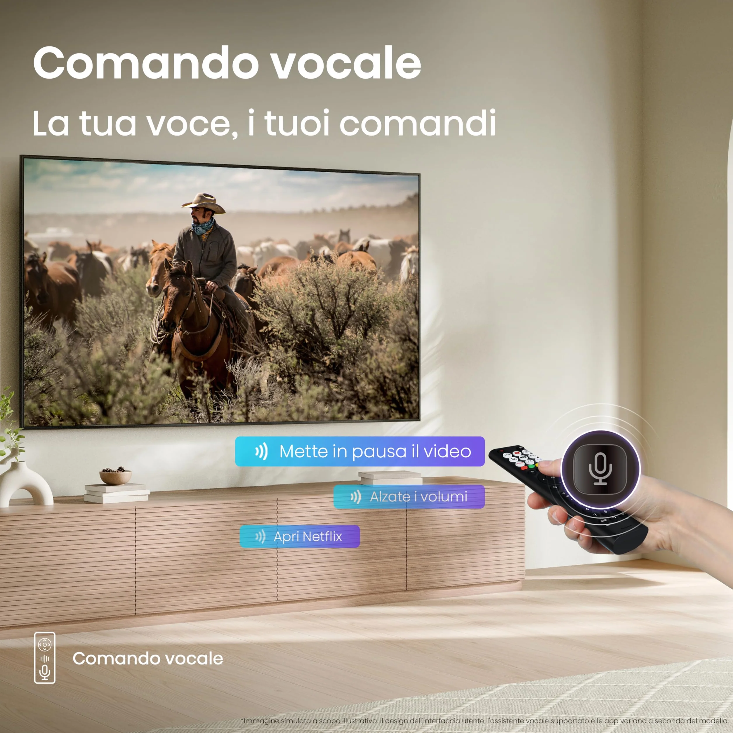 Hisense 55 cali Smart TV 4K Ultra HD 55E63QT VIDAA U8 Dolby Vision HDR10 Game Mode Plus Alexa