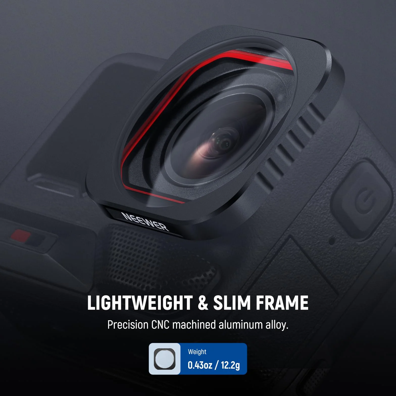 NEEWER Obiettivo Macro 10X Compatibile Insta360 Ace Pro Ace Pro 2 LS-C40