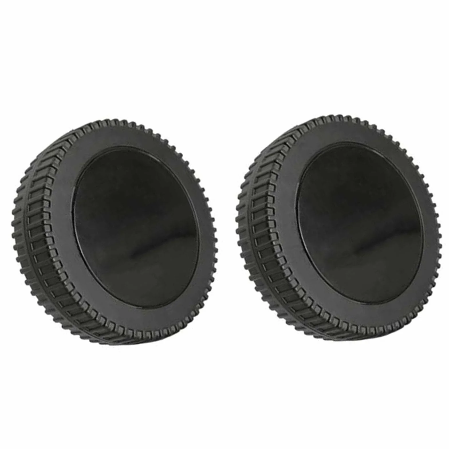 Ruote di ricambio per grill da 6 pollici per griglie a gas Charbroil e altre marche, set di ruote per barbecue in plastica, resistenti al calore, accessori per cucinare all'aperto (copriruota nero+