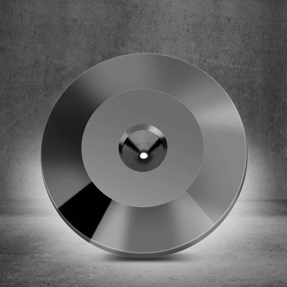 Piedini Isolamento per Altoparlanti, 8 Pezzi in Rame, Universal 25x4mm, Antivibranti, Grigio