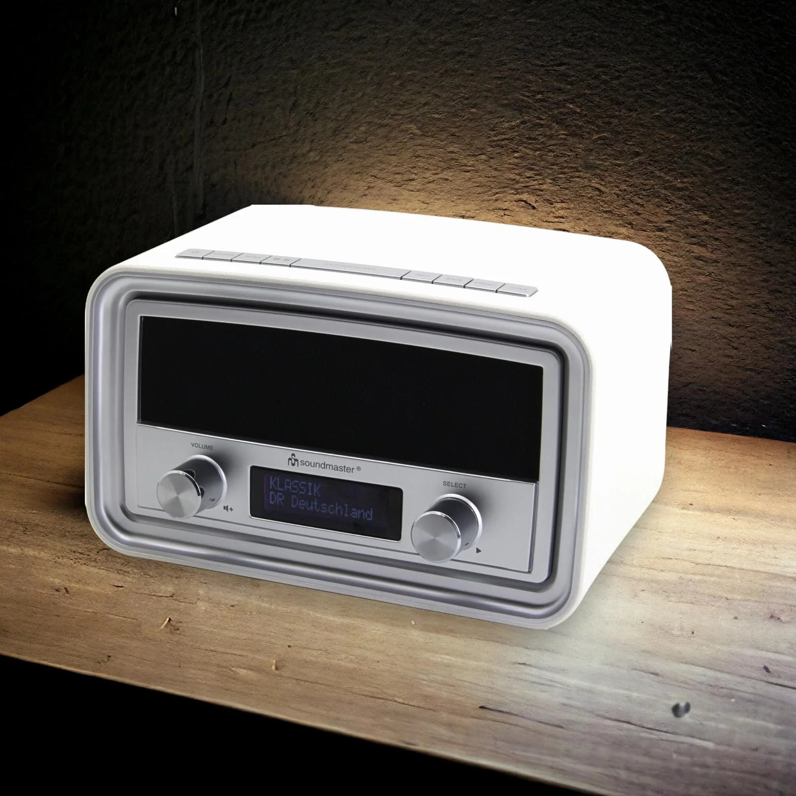 Soundmaster UR190 Dab+ FM Digital Radio Bianco