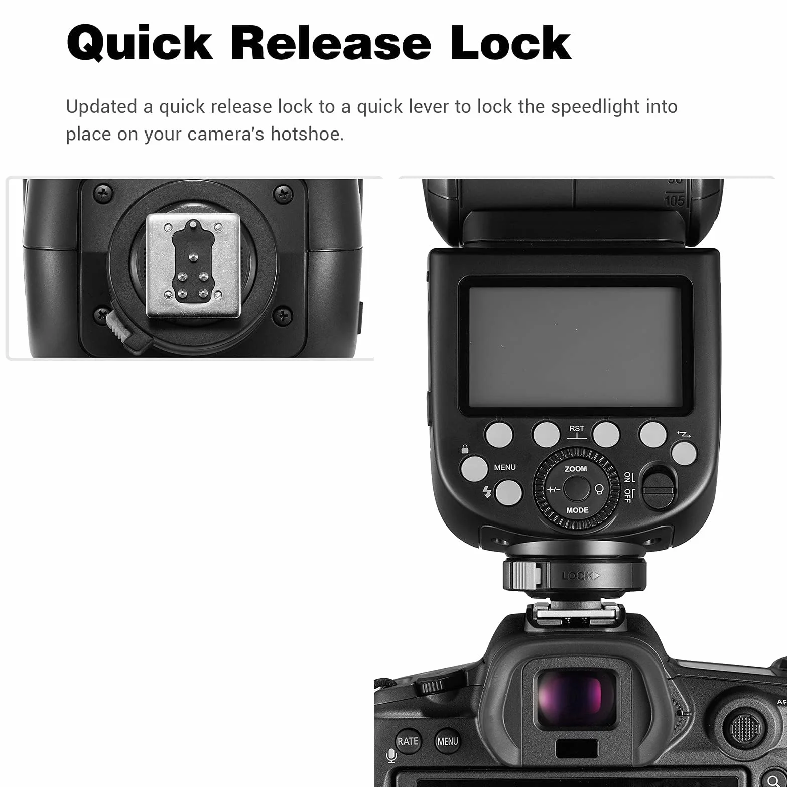 Godox V860III-S TTL GN60 1/8000 Speedlight Batteria agli ioni di litio 2600mAh Flash Sony