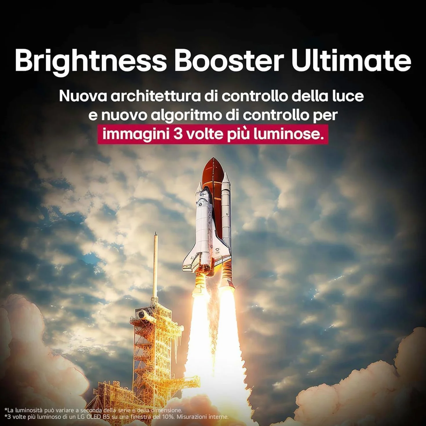 LG OLED evo AI G5 TV 55 pollici Smart TV 4K Base da appoggio inclusa Processore α11 Gen2 Brightness Booster Ultimate webOS con AI Dolby Vision Atmos VRR GSYNC 4K@165Hz OLED55G56LS 2025