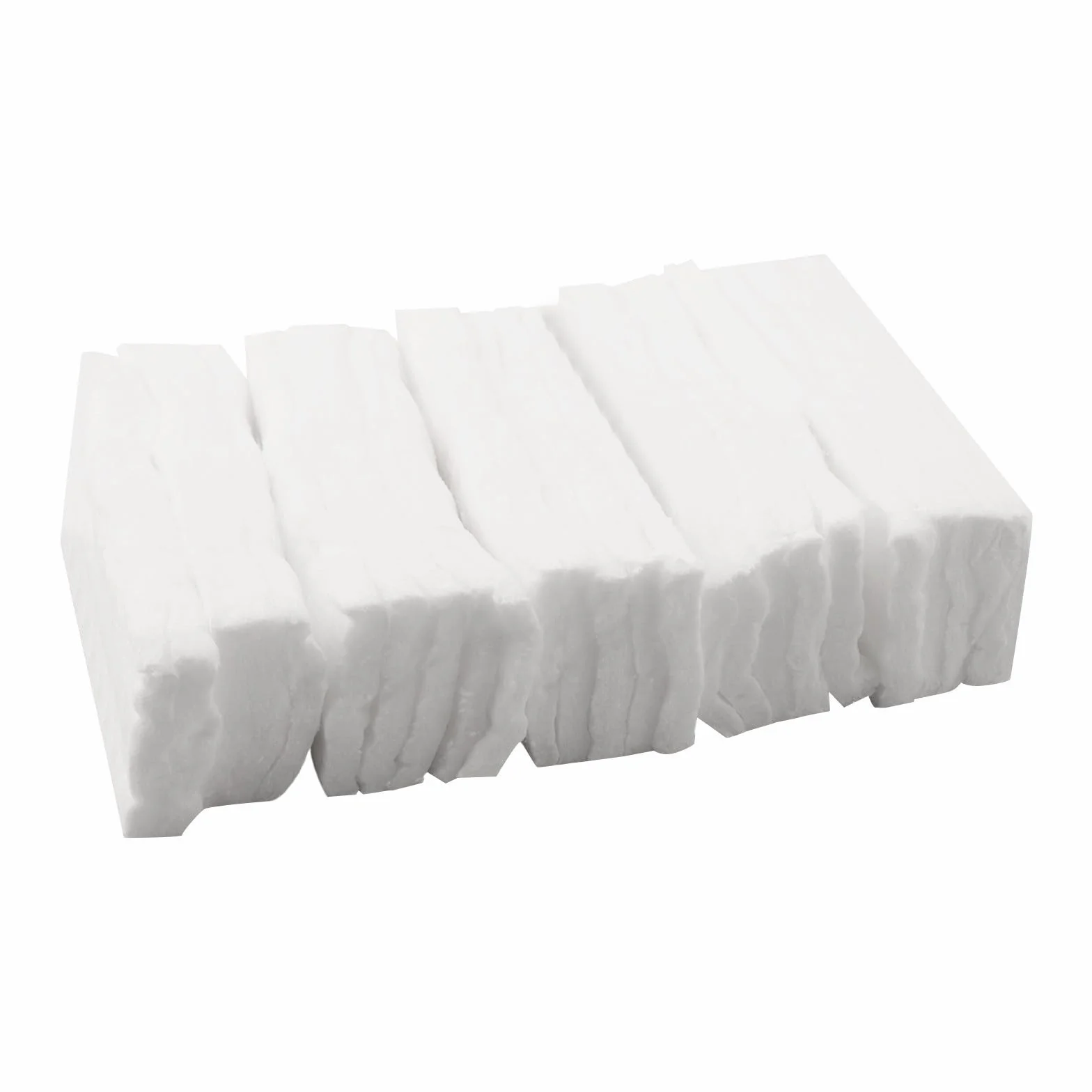 Honseadek Cotone ignifugo per braciere, 11,9 x 5,1 cm, ricambio per stoppino per braciere, inserto in spugna per camino, confezione da 25 pezzi, cuscinetto in fibra di lana resistente al calore, da