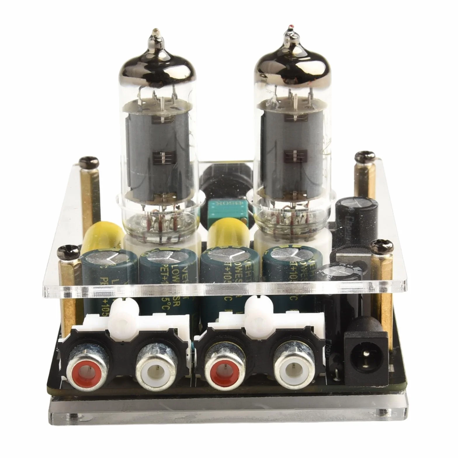 Preamplificatore HiFi Tube 6A2 Home Theater equalizzatore preamplificazione guadagno tensione jack alimentazione 3,5/5,5 * 2,1 mm