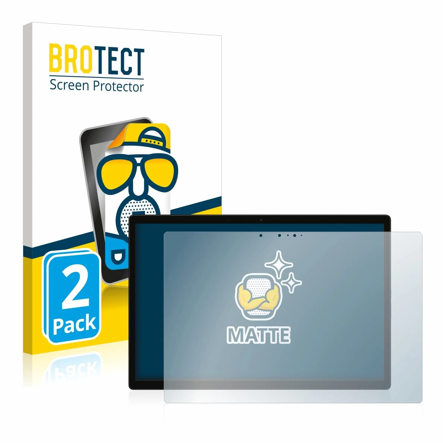 brotect Pellicola Protettiva Opaca Anti-Riflesso per Xiaomi Book S 12.4" (2 Pezzi)