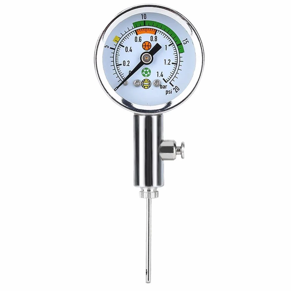 Manometro, Barometro per misuratore di aria mini barometro per misuratore di pressione atmosferica Ulitity per Pallacanestro Calcio Pallavolo