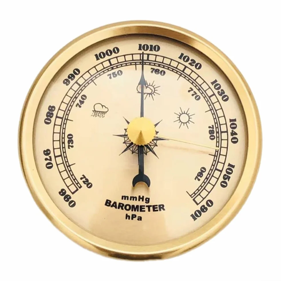 Barometro da 70 mm, strumento essenziale per misurare le variazioni della pressione dell'aria a casa