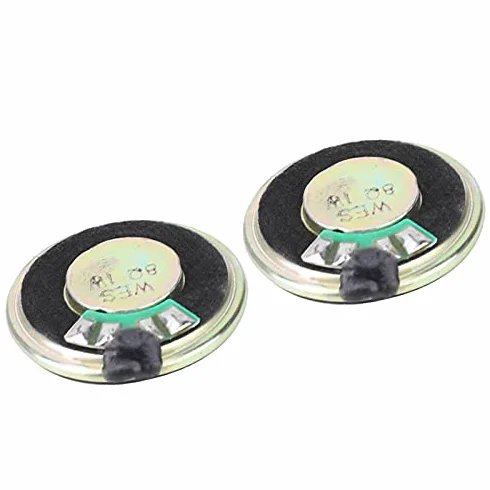 Altoparlante 8 Ohm 1W 28mm, Corno Stereo con Magnete Potente per Audio Elettronica