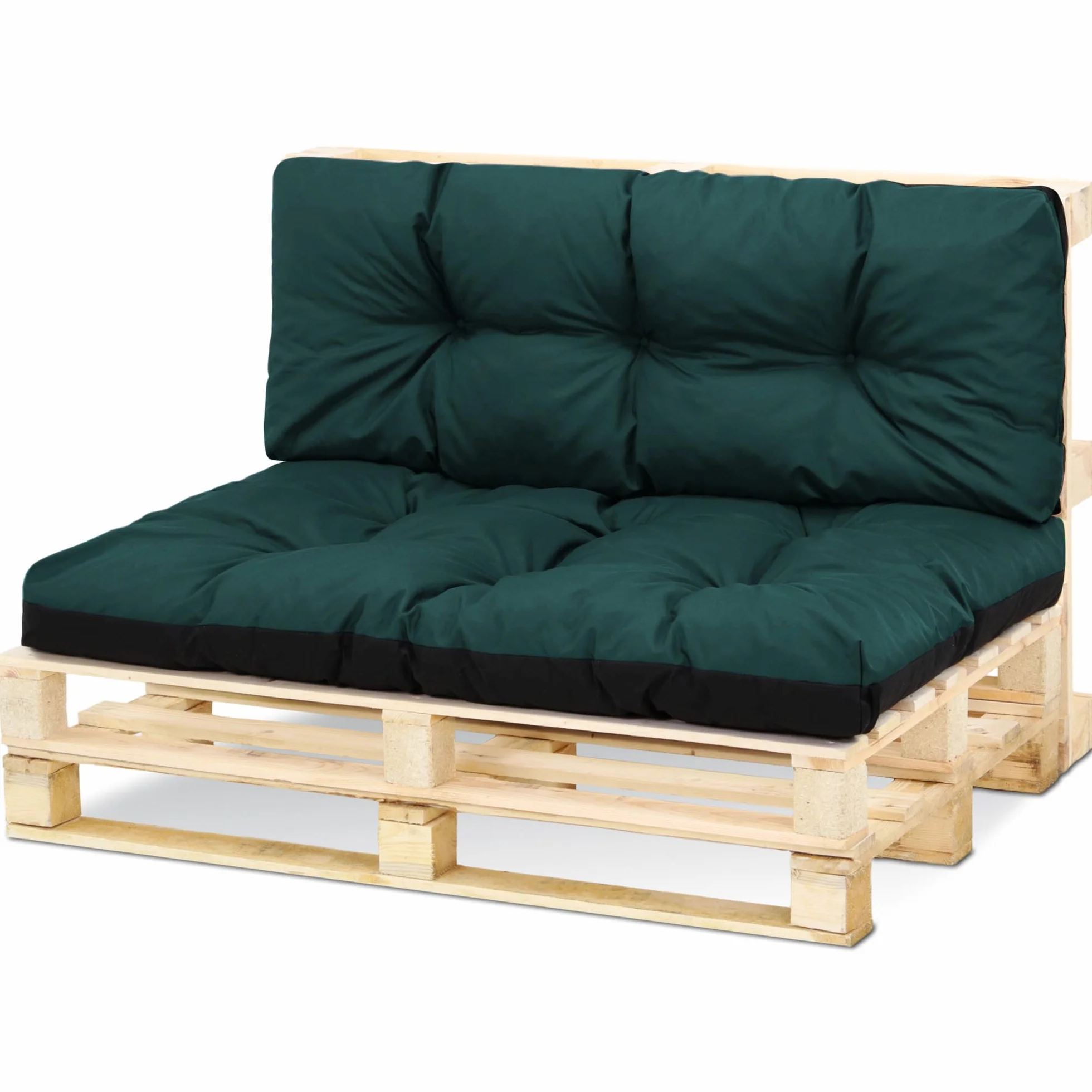 Cuscini per pallet esterno 120x80 cm Verde