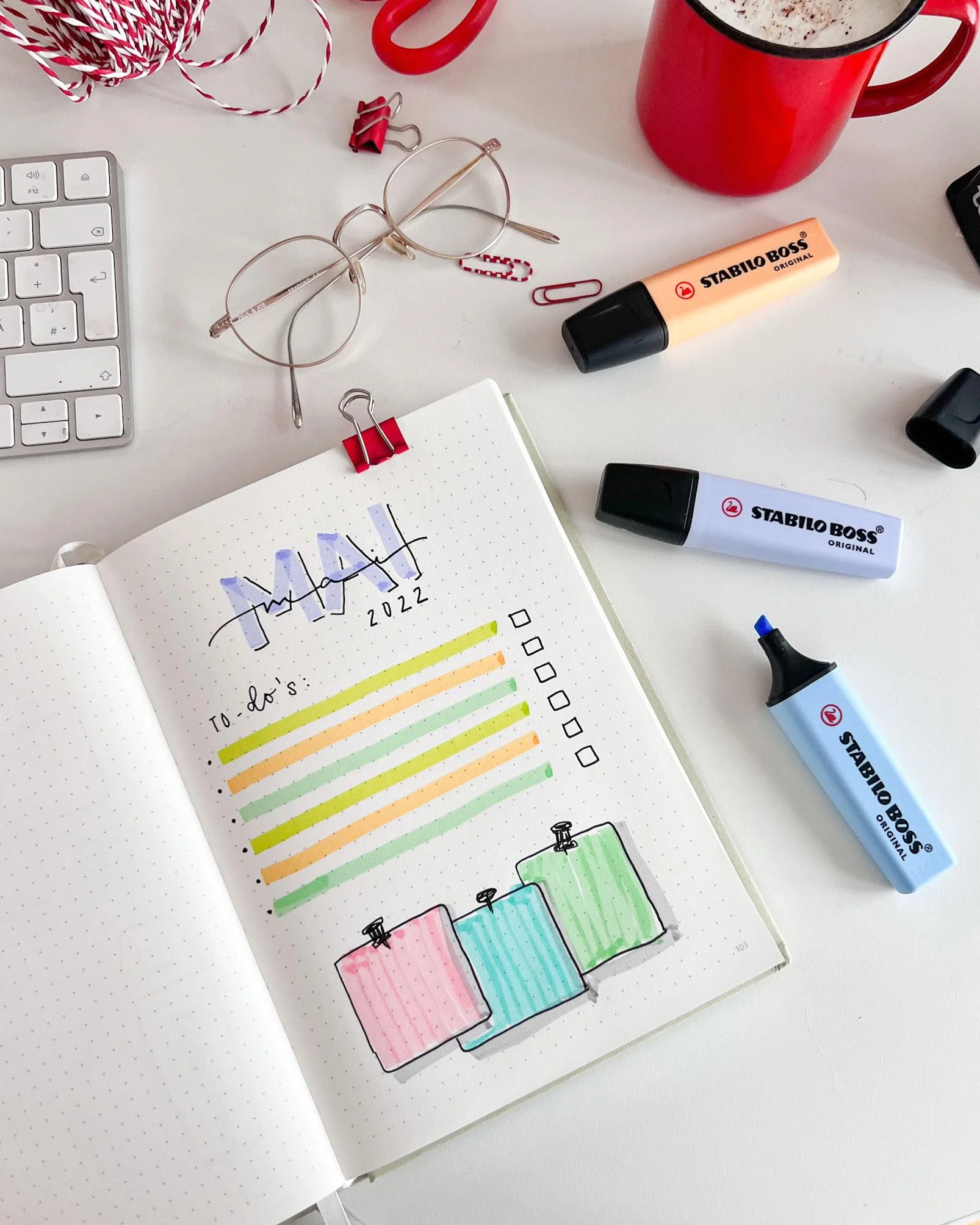 STABILO BOSS ORIGINAL Pastel Evidenziatore Desk-Set 15 sztuk
