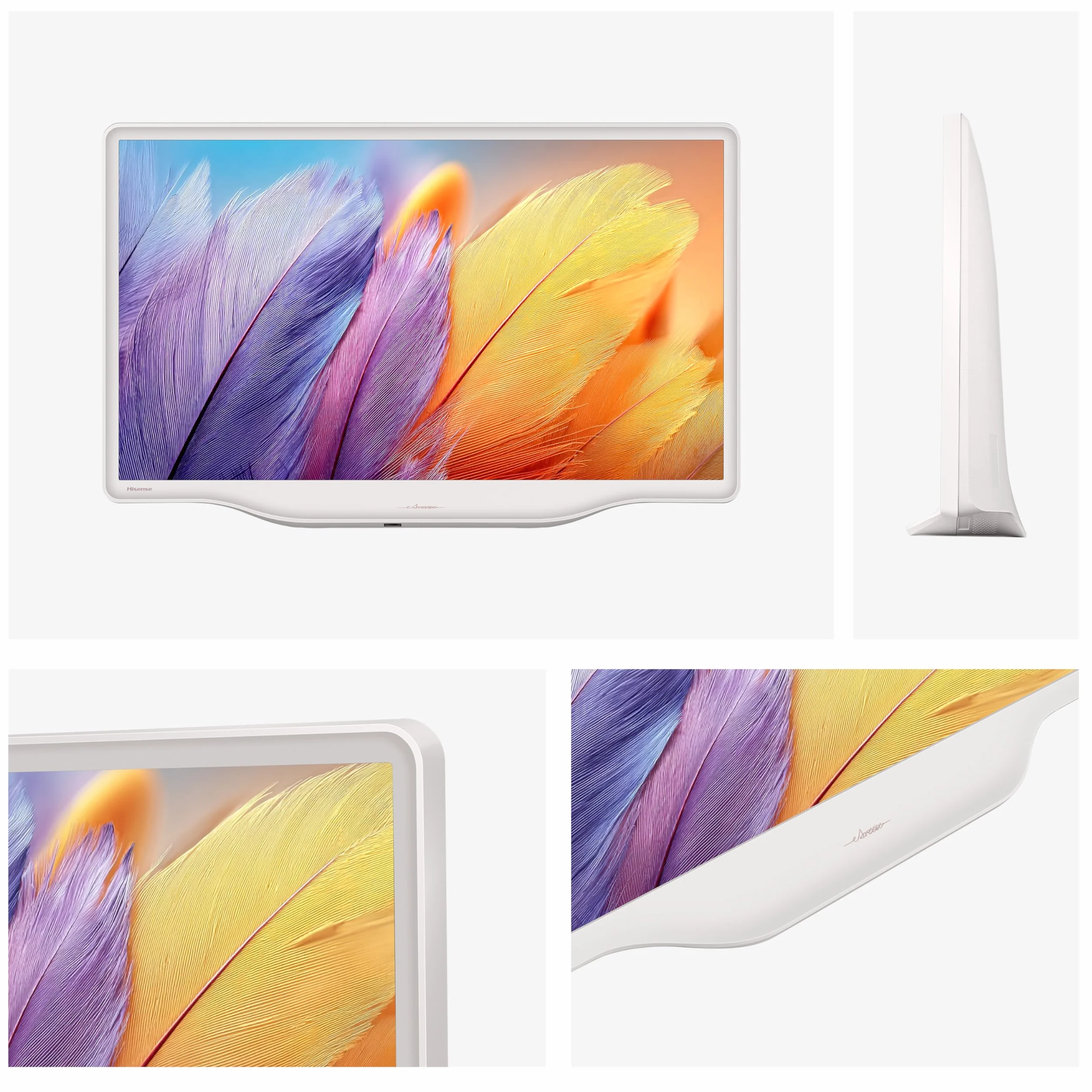 Hisense Smart TV QLED 32" Full HD 32S5Q 60Hz Dolby Atmos HDR10 VIDAA OS WiFi Game Mode AirPlay2 Works with Alexa