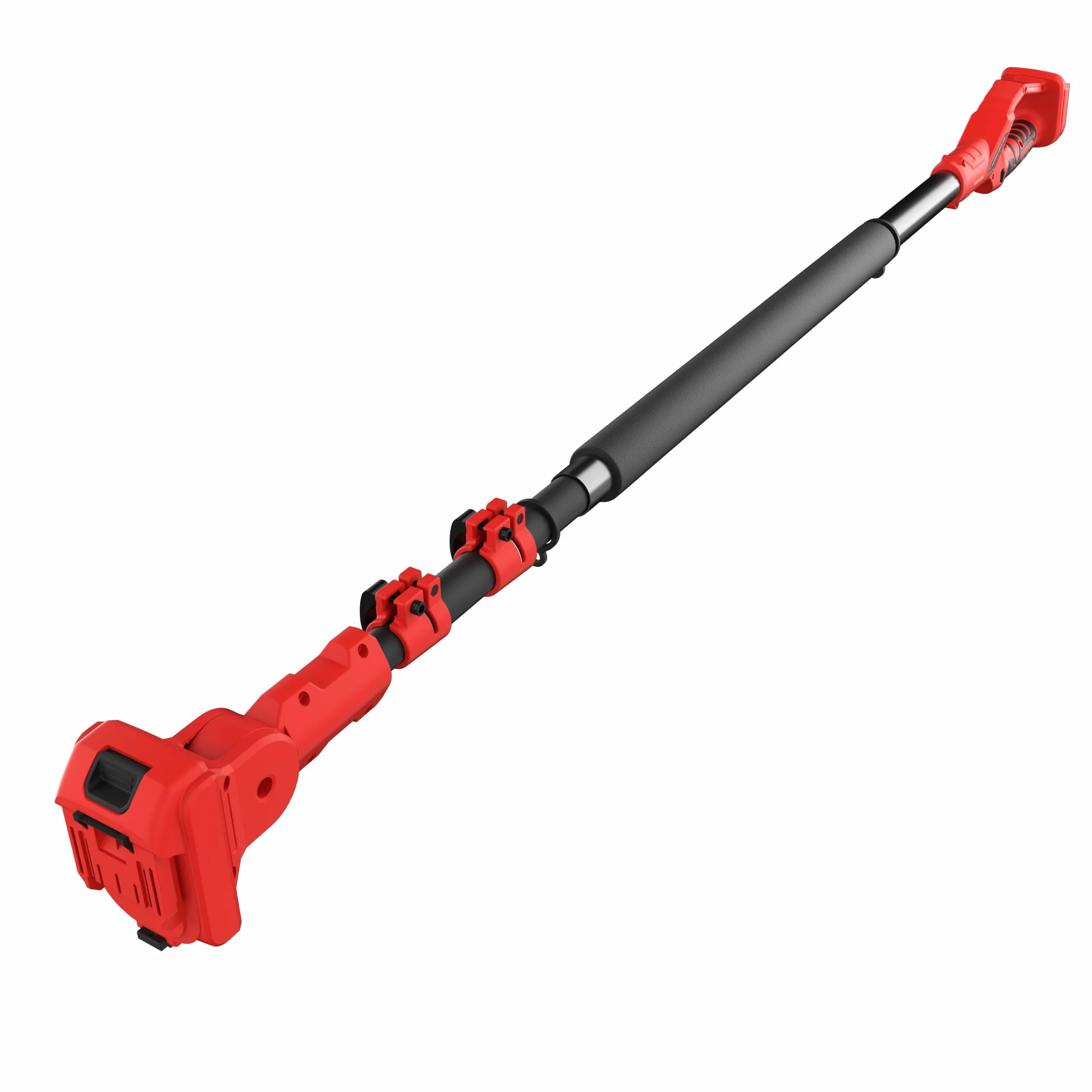 TEENO Asta telescopica per potatura 1,6–2,8 m, compatibile con attrezzi Makita con spina a 3 pin, adatta per mini motoseghe e forbici da potatura, regolabile a 120 gradi