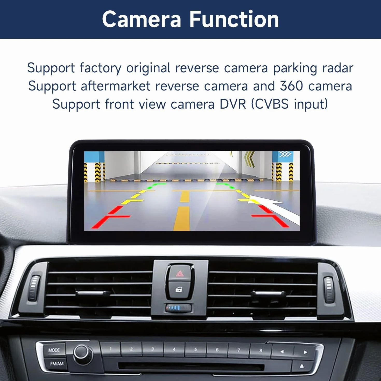 BMW Serie 1 F20 F21 Serie 3 F30 F31 F34 Serie 4 F32 F33 F34 CTB 10.25" CarPlay Android Auto Schermo Touch Retrofit Plug & Play