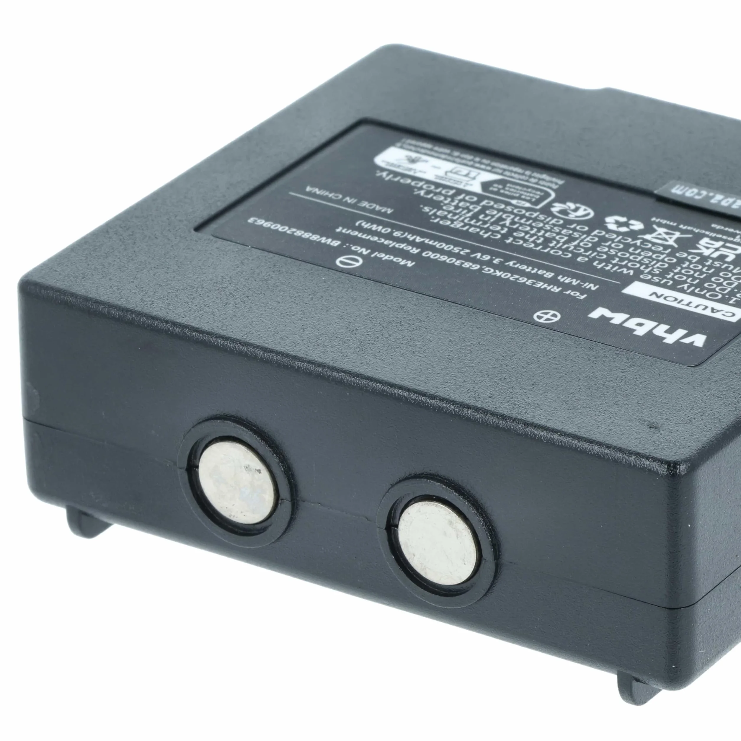 Batteria Compatibile Hetronic Mini FBH300 Nova Mini Radiocomando Industriale Telecomando 2500mAh 3,6V NiMH Nero