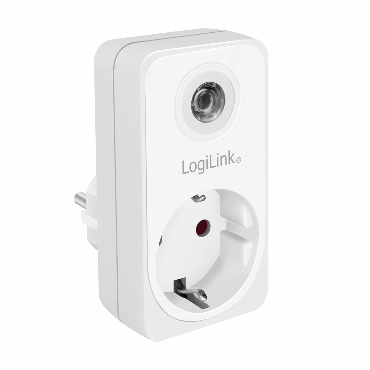 LogiLink Adattatore per presa (1 contatto di protezione CEE 7/3) con sensore crepuscolare