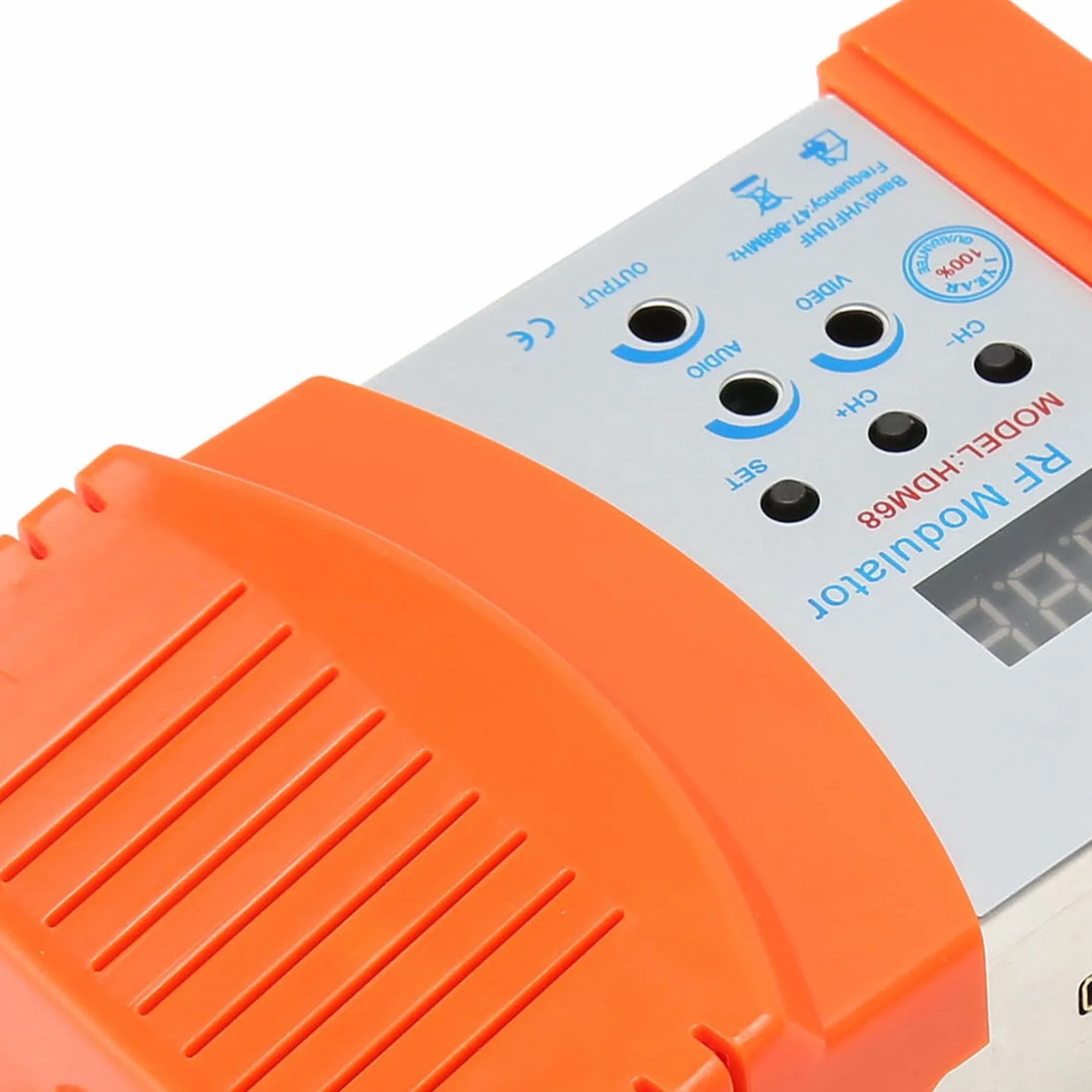 Modulatore RF Digitale HDM68 Convertitore AV a RF PAL NTSC VHF UHF HD per Ricevitore Satellitare Videocamera
