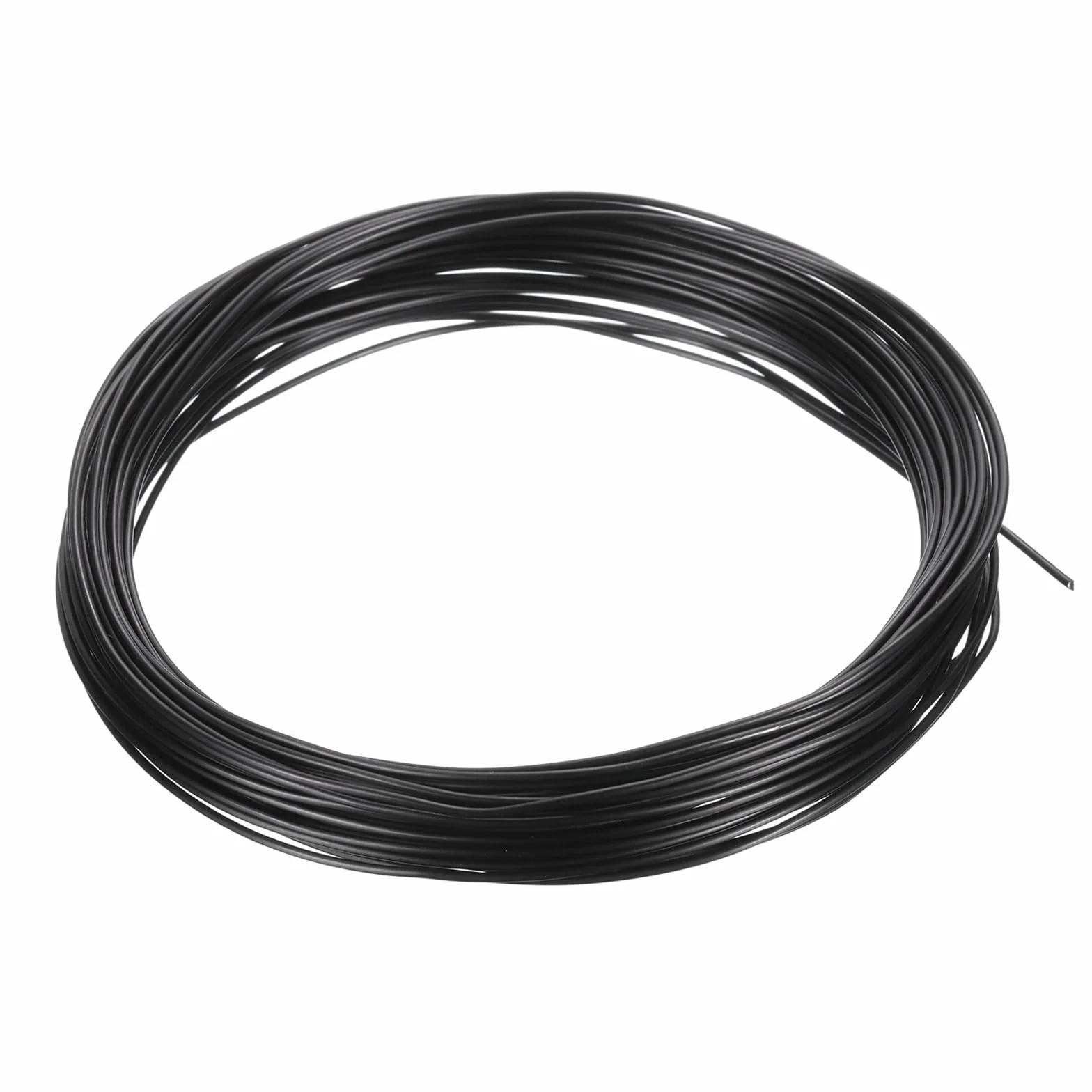 PATIKIL 1mm Bonsai Formazione Filo 1 Rotolo Fiore Filo Steli Anodizzato Alluminio Albero Filo 32.8Ft Totale per Giardinaggio Ramo Riparazione Nero