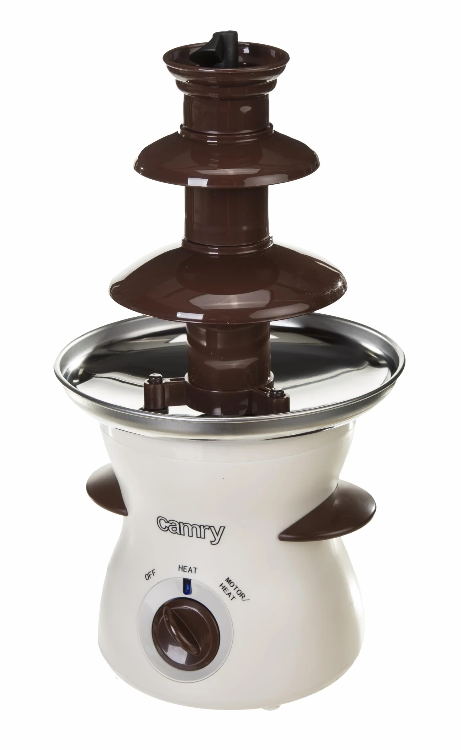 Fontana Di Cioccolato Fuso 190 W 3 Livelli Carmy Premium